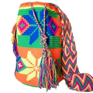 NWT HANDMADE WAYUU HANDBAG BOHEMIAN TOTE CROSSBODY